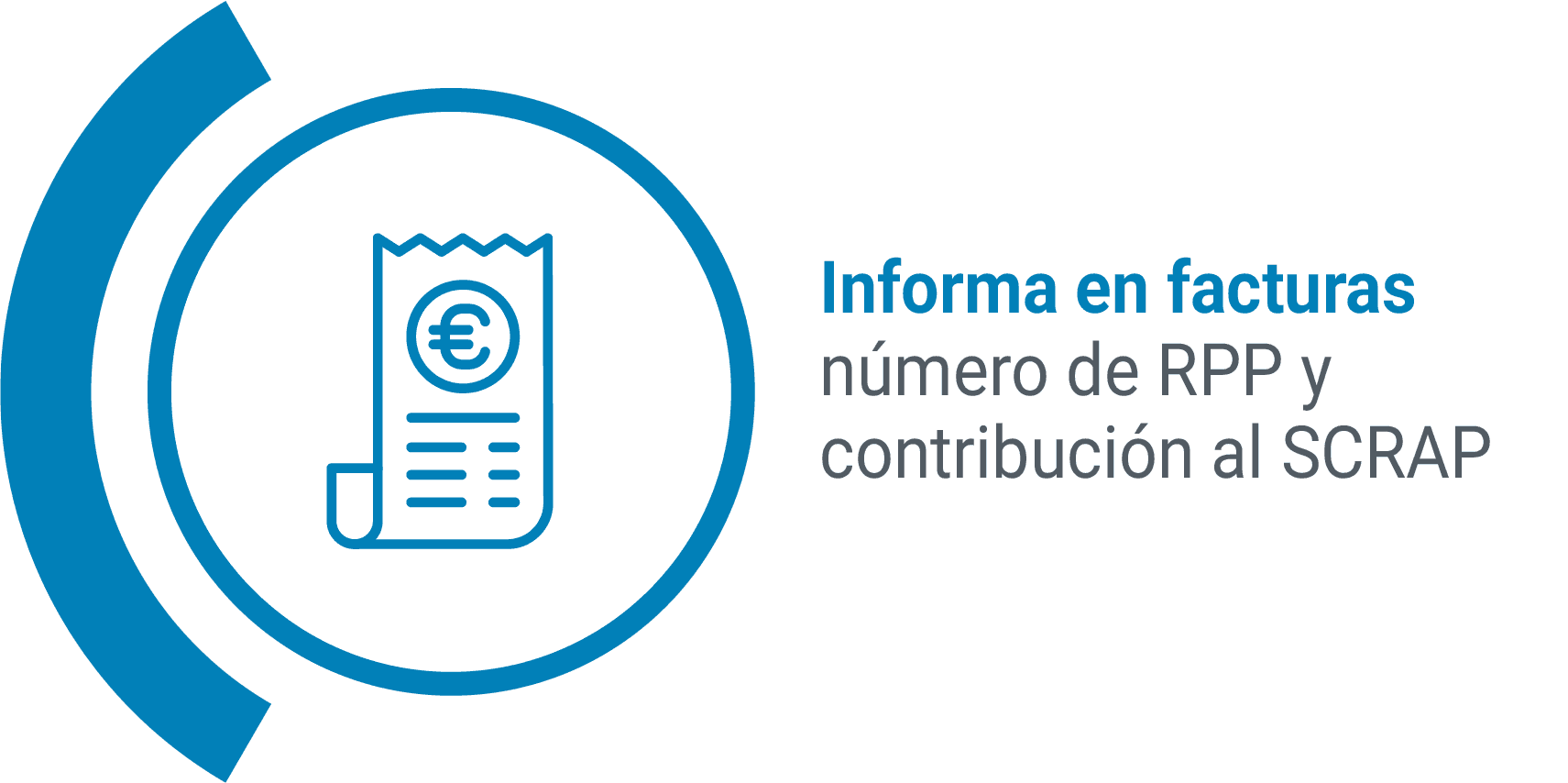 Informa en facturas